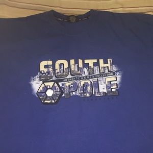 Blue south pole tshirt
